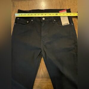 Levi's Men's Slim Straight Black Jeans